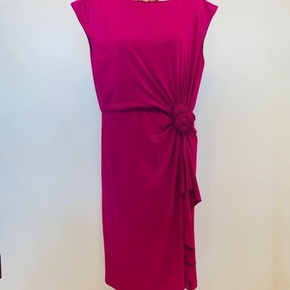 MIDNIGHT VELVET Women’s Raspberry Dress Size 16 - Picture 1 of 11